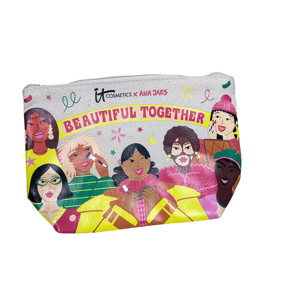 IT Cosmetics x Ana Jaks Inclusive Femme‎ Makeup Bag - Size OS - Picture 1 of 4